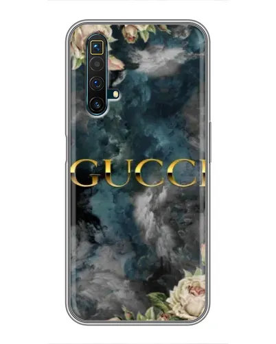 Чохол для Realme X50 з картинкою «Абстрактні квіти Gucci»