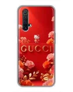 Чехол для Realme X50 с картинкой «Gucci — золотой сад»
