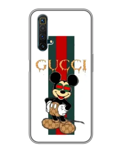 Чехол для Realme X50 с картинкой «Микки Маус Gucci — полосы» Чехол для Realme X50 с картинкой «Микки Маус Gucci — полосы»