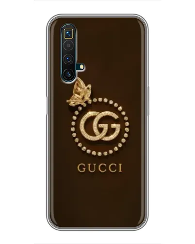 Чехол для Realme X50 с картинкой «Gucci — золотая бабочка» Чехол для Realme X50 с картинкой «Gucci — золотая бабочка»