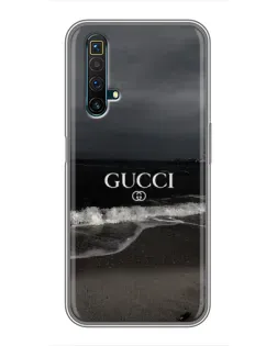 Чехол для Realme X50 с картинкой «Gucci — морской прибой»