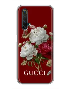 Чехол для Realme X50 с картинкой «Gucci —  сад»