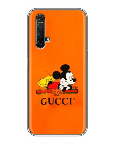 Чехол для Realme X50 с картинкой «Микки Маус Gucci — оранж» Чехол для Realme X50 с картинкой «Микки Маус Gucci — оранж»