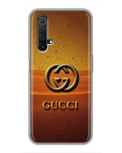 Чехол для Realme X50 с картинкой «Gucci — солнечный градиент»