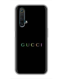 Чехол для Realme X50 с картинкой «Gucci — неоновый минимализм»