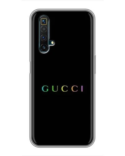 Чехол для Realme X50 с картинкой «Gucci — неоновый минимализм» Чехол для Realme X50 с картинкой «Gucci — неоновый минимализм»