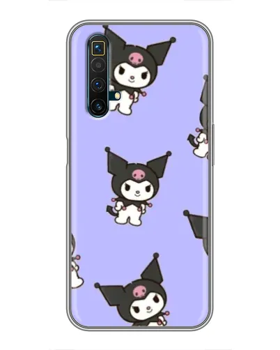 Чехол для Realme X50 с картинкой «Паттерн с Kuromi» Чехол для Realme X50 с картинкой «Паттерн с Kuromi»