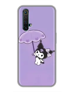 Чехол для Realme X50 с картинкой «Kuromi с зонтиком» Чехол для Realme X50 с картинкой «Kuromi с зонтиком»