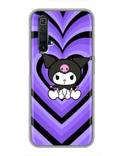 Чехол для Realme X50 с картинкой «Kuromi и фиолетовые сердца» Чехол для Realme X50 с картинкой «Kuromi и фиолетовые сердца»