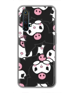 Чехол для Realme X50 с картинкой «Kuromi с сердечком» Чехол для Realme X50 с картинкой «Kuromi с сердечком»