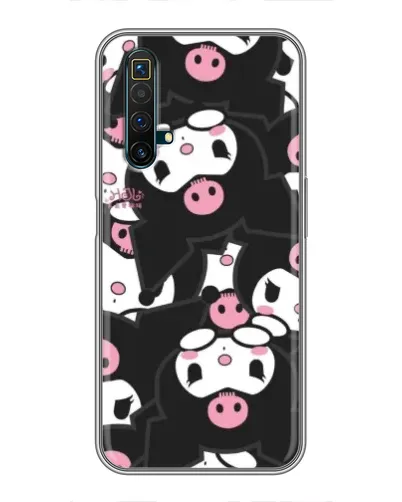 Чехол для Realme X50 с картинкой «Kuromi с сердечком» Чехол для Realme X50 с картинкой «Kuromi с сердечком»