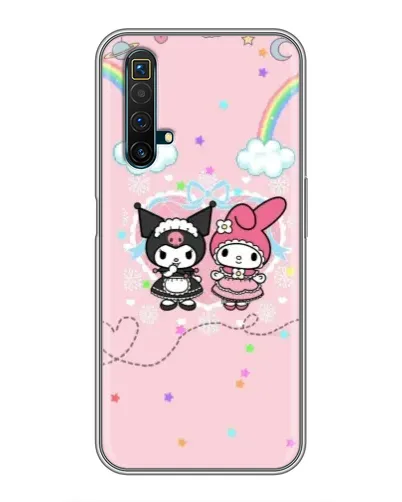 Чехол для Realme X50 с картинкой «My Melody и Kuromi» Чехол для Realme X50 с картинкой «My Melody и Kuromi»