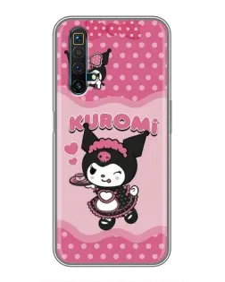 Чехол для Realme X50 с картинкой «Kuromi в очках» Чехол для Realme X50 с картинкой «Kuromi в очках»