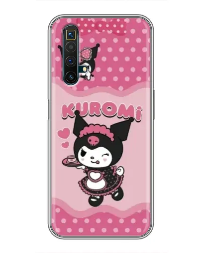 Чехол для Realme X50 с картинкой «Kuromi в очках» Чехол для Realme X50 с картинкой «Kuromi в очках»
