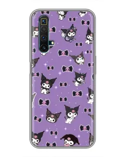 Чехол для Realme X50 с картинкой «Kuromi — паттерн» Чехол для Realme X50 с картинкой «Kuromi — паттерн»