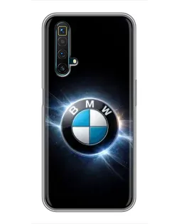 Чохол для Realme X50 з картинкою «BMW — неонове сяйво» Чохол для Realme X50 з картинкою «BMW — неонове сяйво»