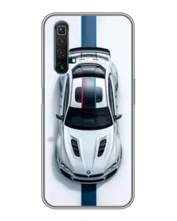 Чохол для Realme X50 з картинкою «Вид зверху — BMW M» Чохол для Realme X50 з картинкою «Вид зверху — BMW M»