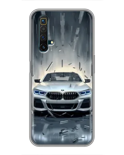 Чохол для Realme X50 з картинкою «BMW у світлі фар» Чохол для Realme X50 з картинкою «BMW у світлі фар»