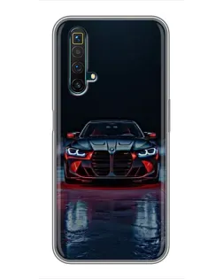 Чохол для Realme X50 з картинкою «BMW на мокрій дорозі»
