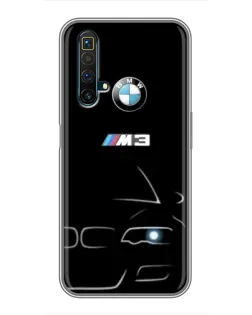 Чохол для Realme X50 з картинкою «Мінімалістичний принт BMW M3»