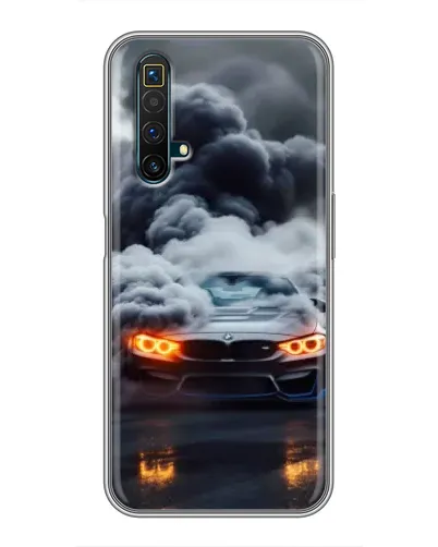 Чохол для Realme X50 з картинкою «BMW у диму» Чохол для Realme X50 з картинкою «BMW у диму»