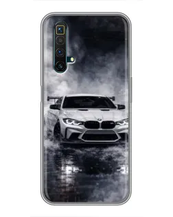 Чохол для Realme X50 з картинкою «BMW крізь туман»
