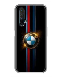 Чохол для Realme X50 з картинкою «BMW M-Power неон»