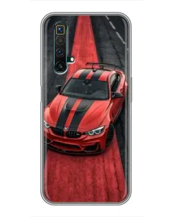 Чохол для Realme X50 з картинкою «BMW на червоній доріжці»