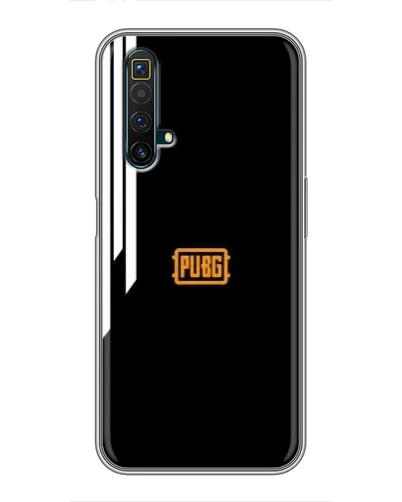 Чехол для Realme X50 с картинкой «PUBG — вертикальные линии» Чехол для Realme X50 с картинкой «PUBG — вертикальные линии»