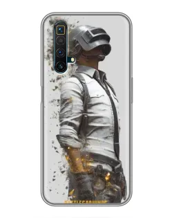 Чохол для Realme X50 з картинкою «PUBG — боєць у пилу» Чохол для Realme X50 з картинкою «PUBG — боєць у пилу»