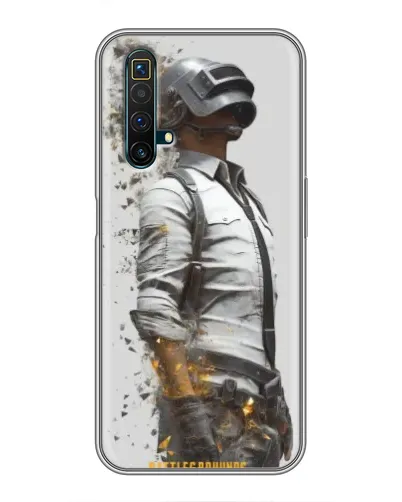 Чехол для Realme X50 с картинкой «PUBG — боец в пыли» Чехол для Realme X50 с картинкой «PUBG — боец в пыли»