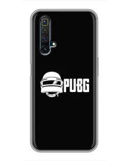 Чехол для Realme X50 с картинкой «PUBG — классический лого»