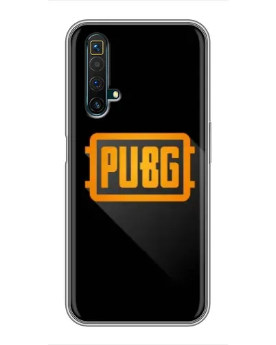 Чехол для Realme X50 с картинкой «PUBG — рамка лого» Чехол для Realme X50 с картинкой «PUBG — рамка лого»