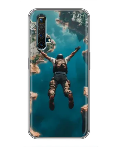 Чехол для Realme X50 с картинкой «PUBG — свободное падение» Чехол для Realme X50 с картинкой «PUBG — свободное падение»