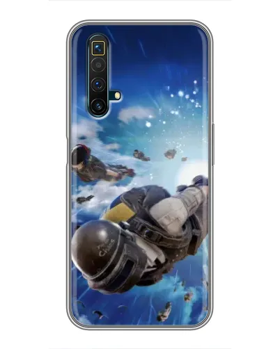 Чехол для Realme X50 с картинкой «Десант PUBG — прыжок» Чехол для Realme X50 с картинкой «Десант PUBG — прыжок»