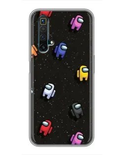 Чохол для Realme X50 з картинкою «Космічний патерн Among Us» Чохол для Realme X50 з картинкою «Космічний патерн Among Us»
