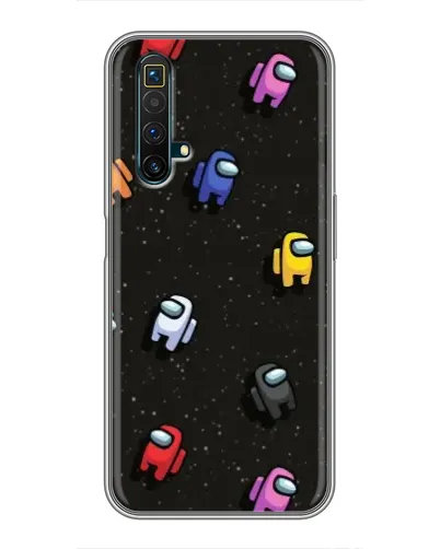 Чехол для Realme X50 с картинкой «Космический паттерн Among Us» Чехол для Realme X50 с картинкой «Космический паттерн Among Us»
