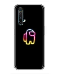 Чехол для Realme X50 с картинкой «Among Us градиент»