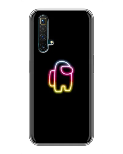 Чехол для Realme X50 с картинкой «Among Us градиент» Чехол для Realme X50 с картинкой «Among Us градиент»