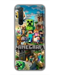 Чохол для Realme X50 з картинкою «Замок Minecraft» Чохол для Realme X50 з картинкою «Замок Minecraft»