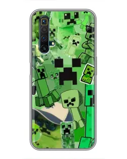 Чохол для Realme X50 з картинкою «Кріпери Minecraft» Чохол для Realme X50 з картинкою «Кріпери Minecraft»