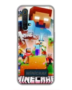 Чохол для Realme X50 з картинкою «Minecraft герої гри» Чохол для Realme X50 з картинкою «Minecraft герої гри»