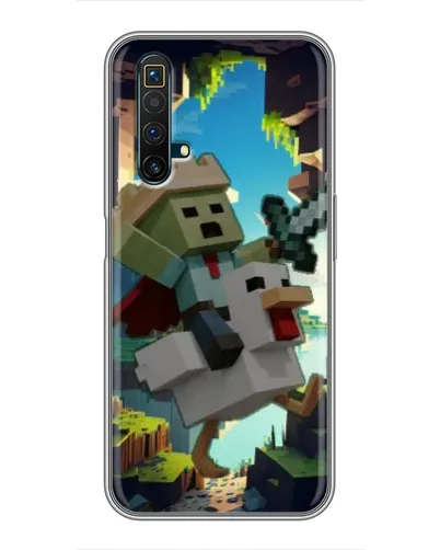 Чехол для Realme X50 с картинкой «Стив и гусь»