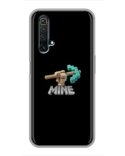 Чехол для Realme X50 с картинкой «Алмазная кирка»