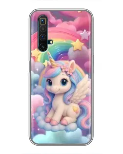 Чохол для Realme X50 з картинкою «Маленький єдиноріг»