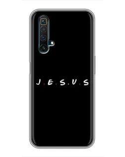 Чехол для Realme X50 с картинкой «Точки веры J.E.S.U.S.»