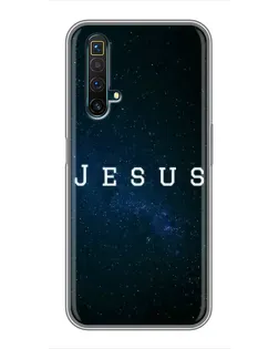 Чехол для Realme X50 с картинкой «Звездное небо Jesus»