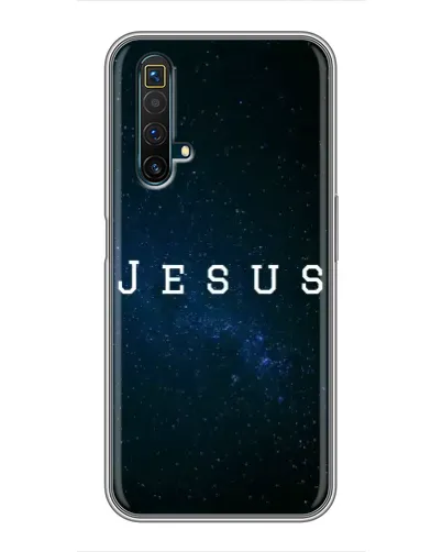 Чехол для Realme X50 с картинкой «Звездное небо Jesus»