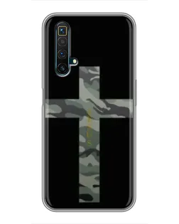 Чехол для Realme X50 с картинкой «Милитари Крест»