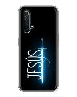 Чехол для Realme X50 с картинкой «Меч Духа Jesus»